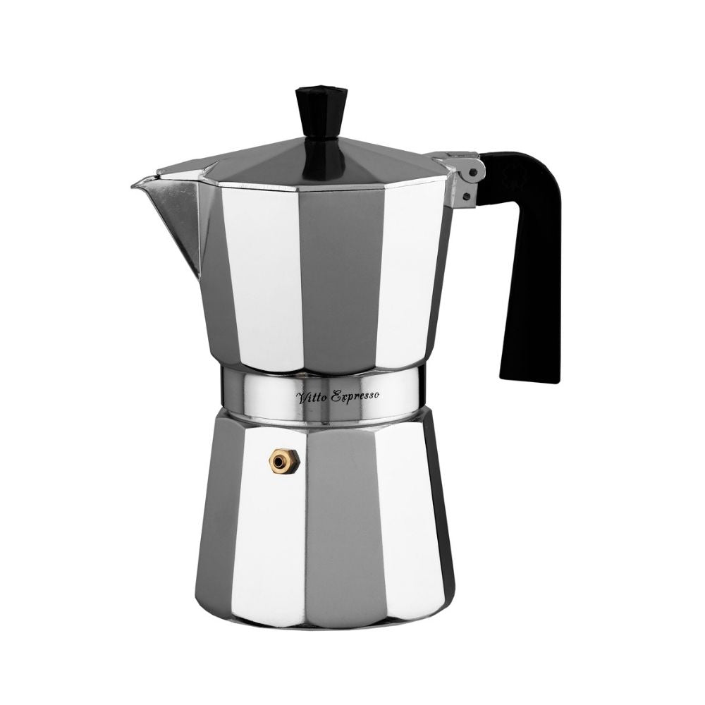 CAFETERA VITTO ALUMINIO CLASICA 3 TAZAS ILSA