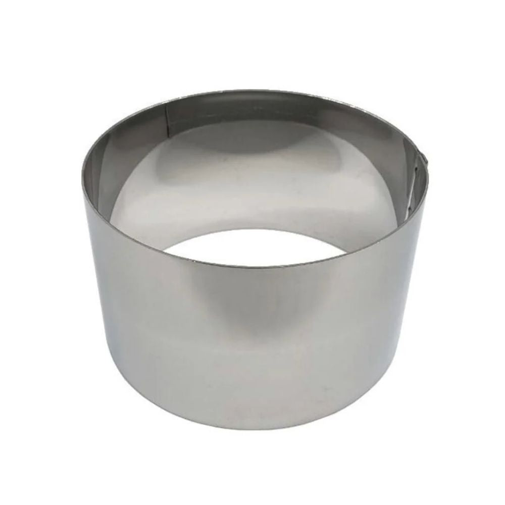 MOLDE REDONDO INOX 12 X 6 CM ILSA