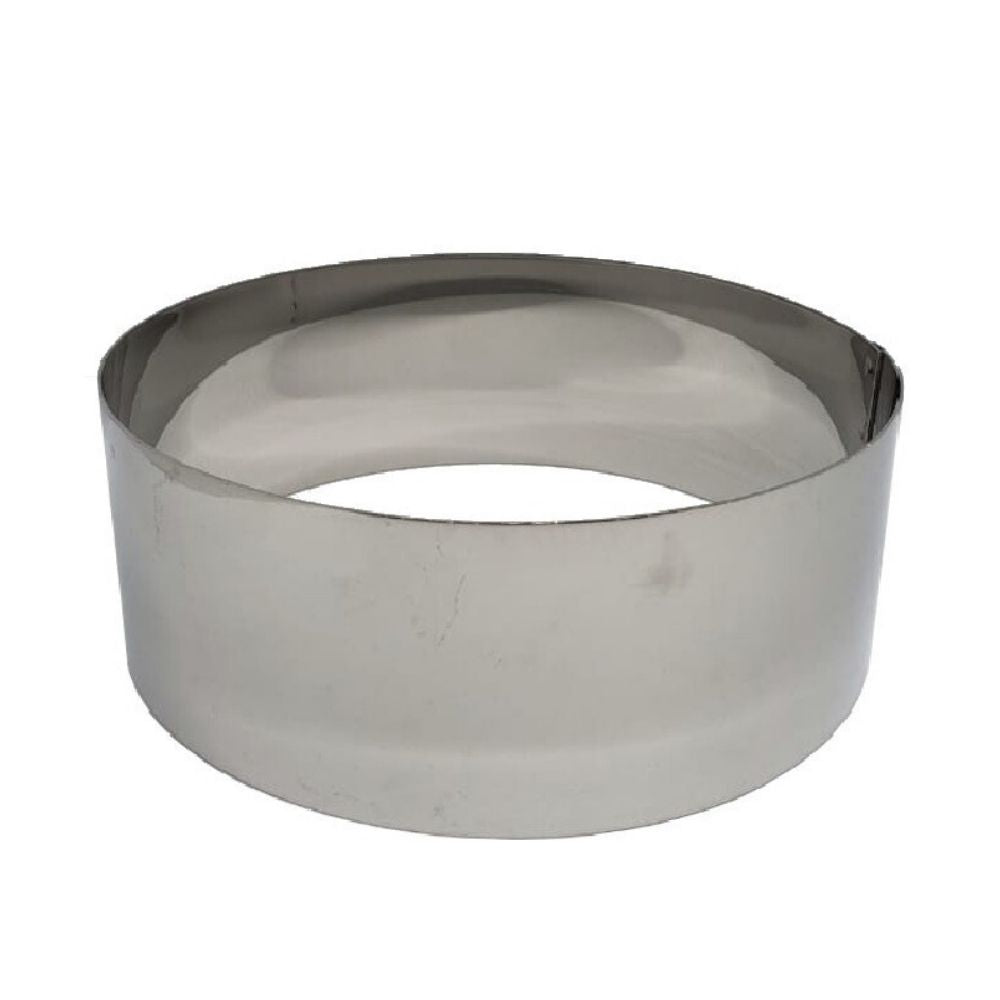 MOLDE REDONDO INOX 16 X 6 CM ILSA
