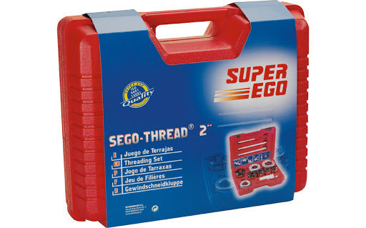 JUEGO TERRAJA SUPER-EGO 1/2" A 2" BSPT # 600