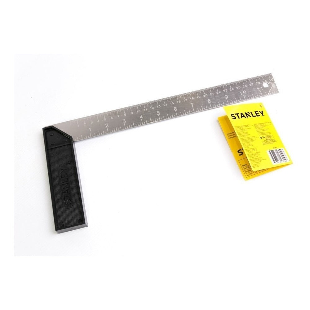 ESCUADRA STANLEY M/PLAST. 12" 46-040