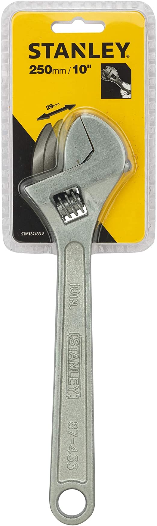 LLAVE FRANCESA STANLEY 10" 87-433 CROMADA