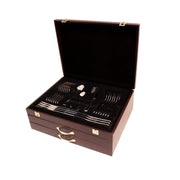 JUEGO CUCHILLERIA 151 PZAS ESTUCHE MADERA WOLFEN