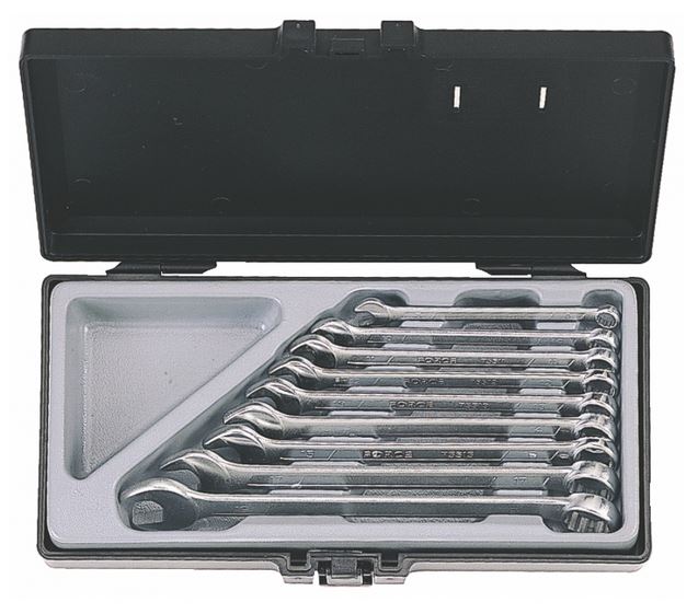 JUEGO LLAVE PUNTA CORONA FORCE 8 A 19 MM