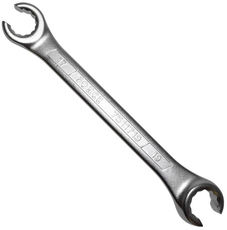 LLAVE PARA NIPLES FORCE DE 17 X 19 MM