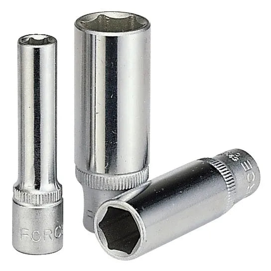 DADO HEXAGONAL FORCE []1/4" X 13 MM