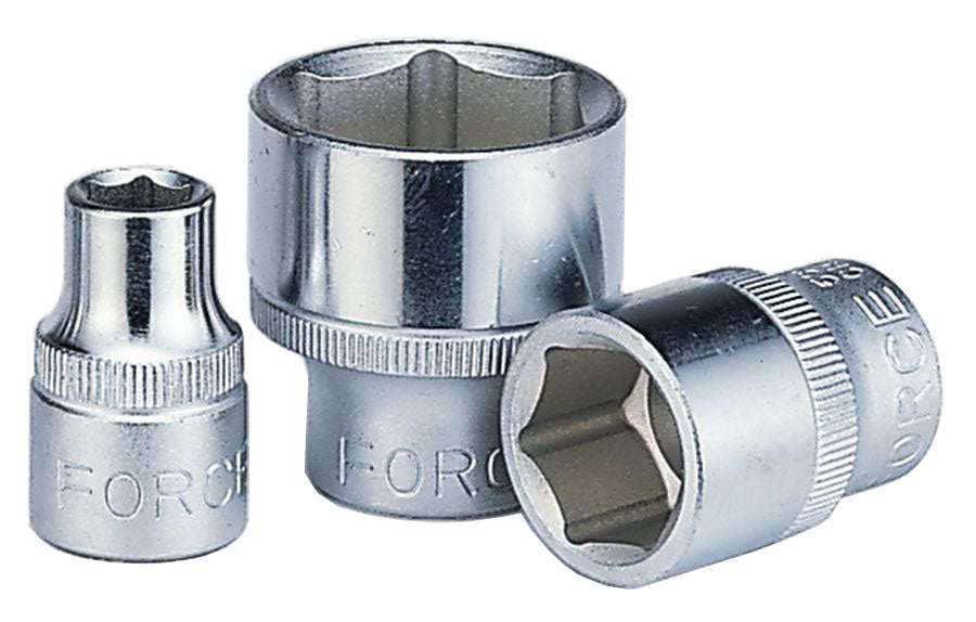 DADO HEXAGONAL FORCE []3/8" X 6 MM