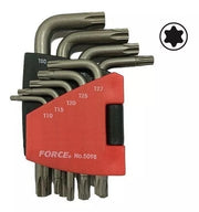 JUEGO LLAVE TORX FORCE CORTAS T10-T50 # 5098
