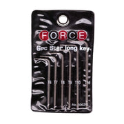 JUEGO LLAVE TORX FORCE LARGAS T06-T15 # 50621