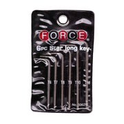 JUEGO LLAVE TORX FORCE LARGAS T06-T15 # 50621