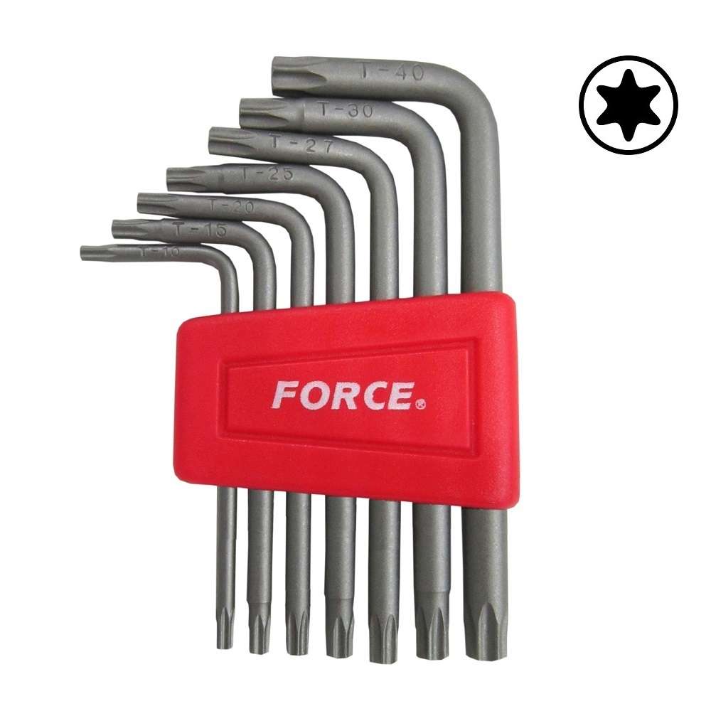 JUEGO LLAVE TORX FORCE CORTA T10-T40 # 5071