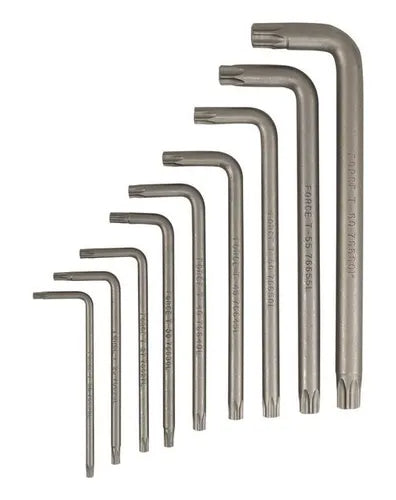 JUEGO LLAVE TORX FORCE LARGAS T20-T60 # 5099L