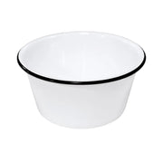 BOWL ENLOZADO BLANCO 12 CM