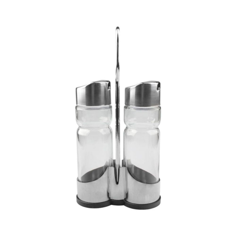 ALCUZA 2 FRASCOS ACERO INOXIDABLE 408 DUSSEL