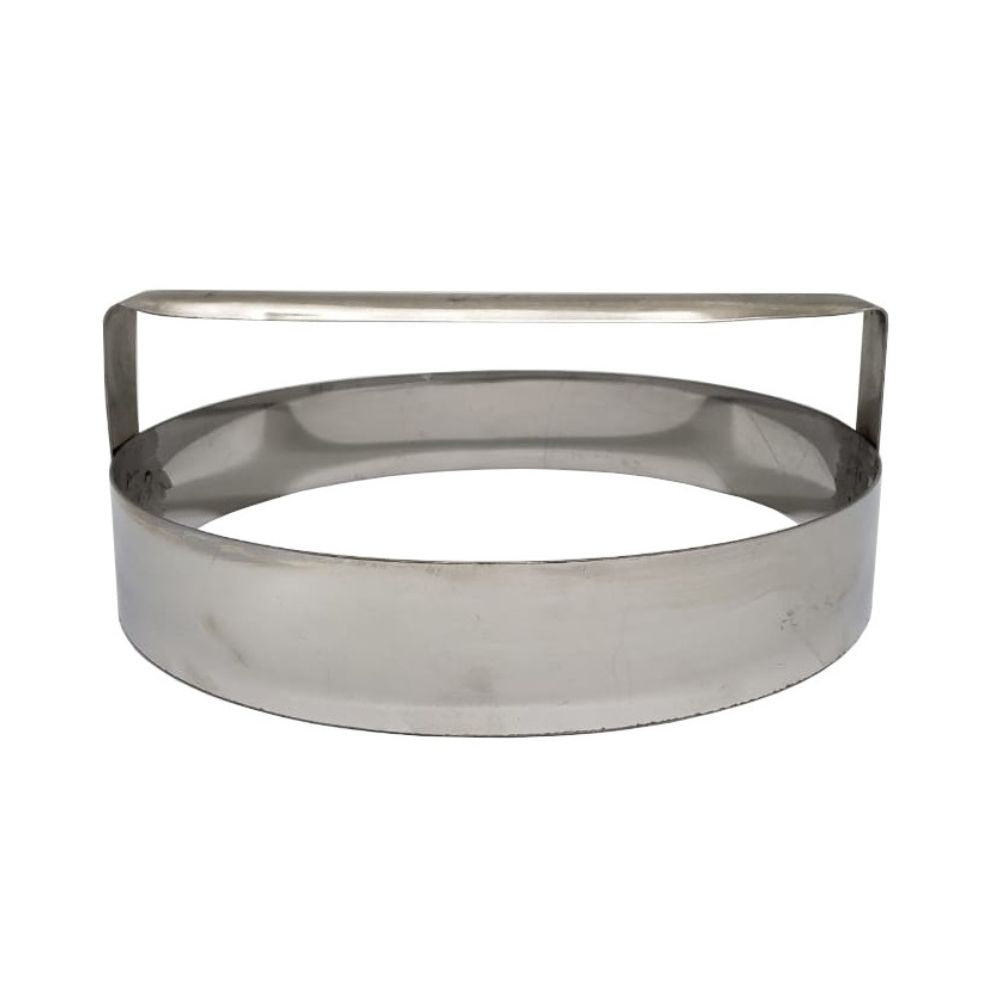 CORTA MASA CON ASA 24 CM INOX