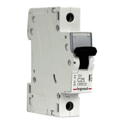 INTERRUPTOR AUTOMATICO DE/C 1X25A 6KA 338804 LEGRAND