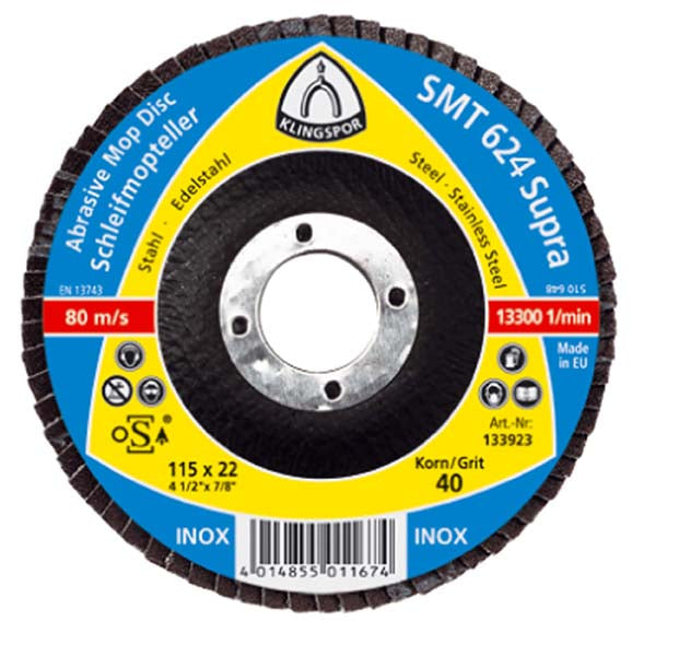 DISCO LIJA TRASLAP. SMT624 4.1/2 # 120