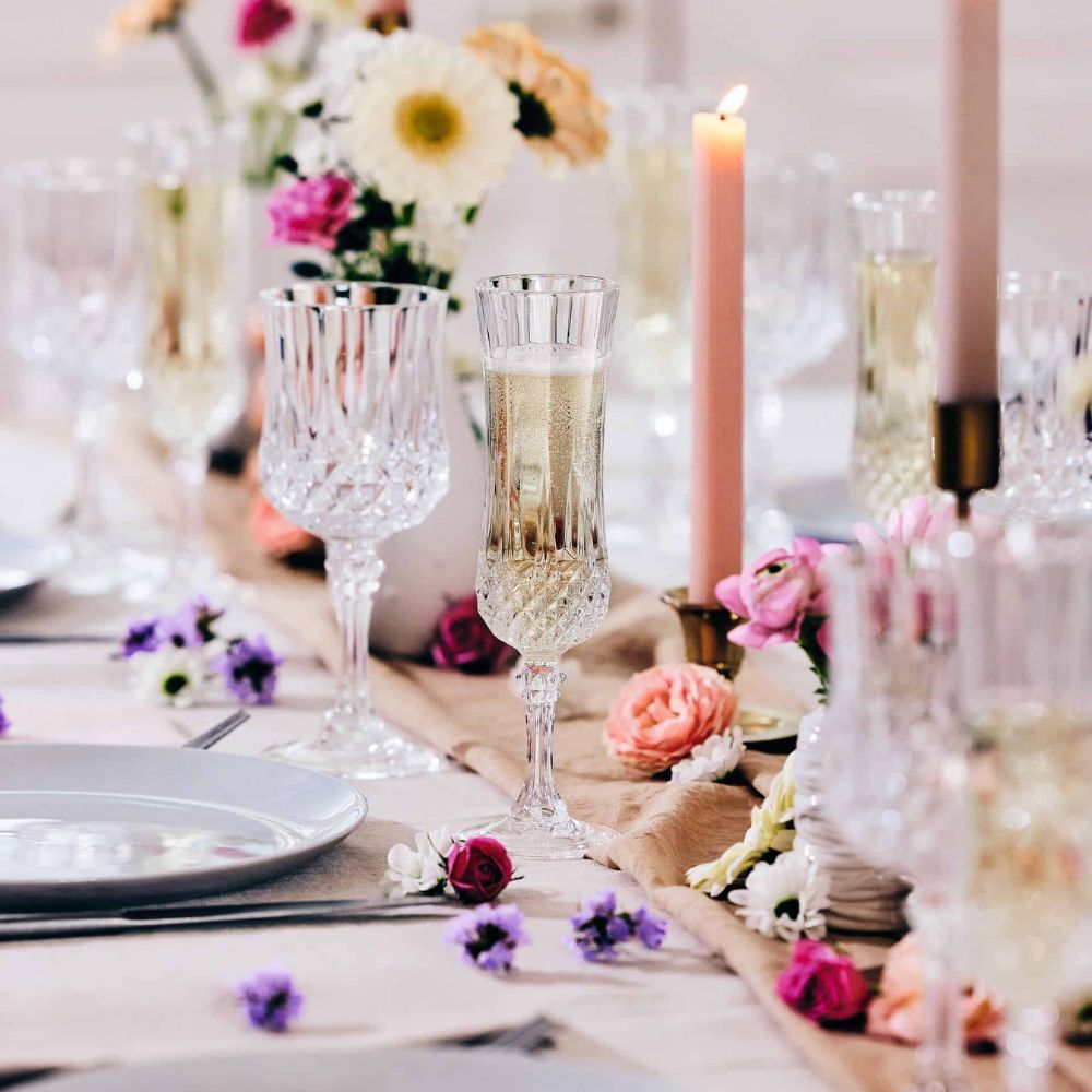 JUEGO 6 COPAS FLAUTA 14 CL LONGCHAMP