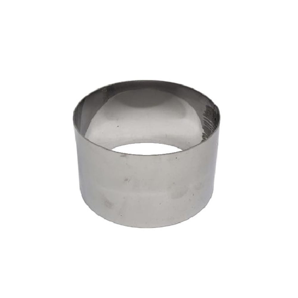 CORTA MASA SIN ASA 8 CM INOX