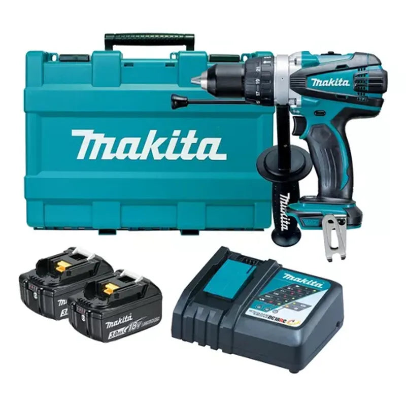 TALADRO PERCUTOR MAKITA 18V DHP458RFE