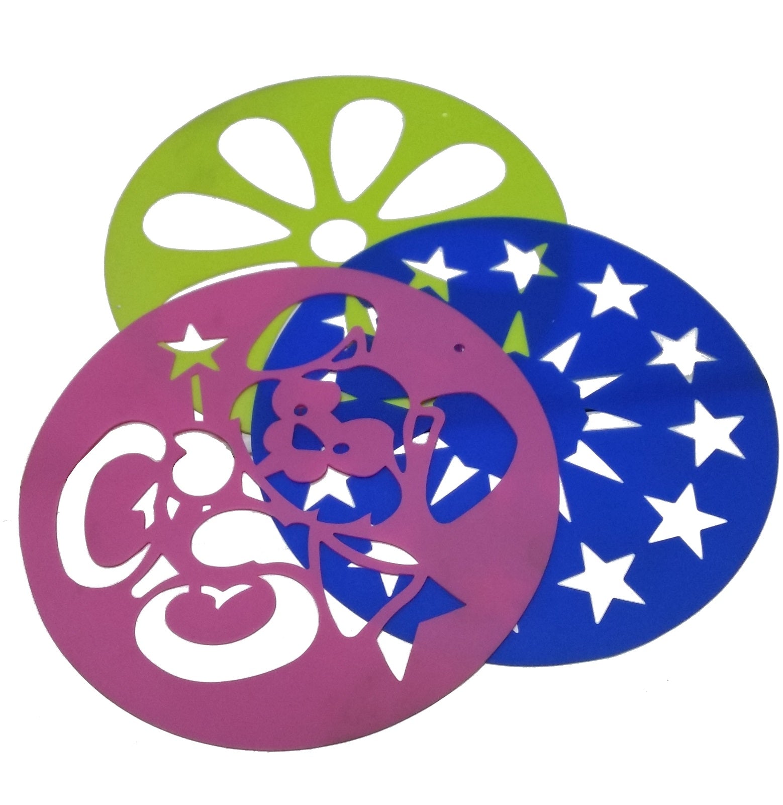 SET 3 PLANTILLAS DECORATIVAS LEKUE