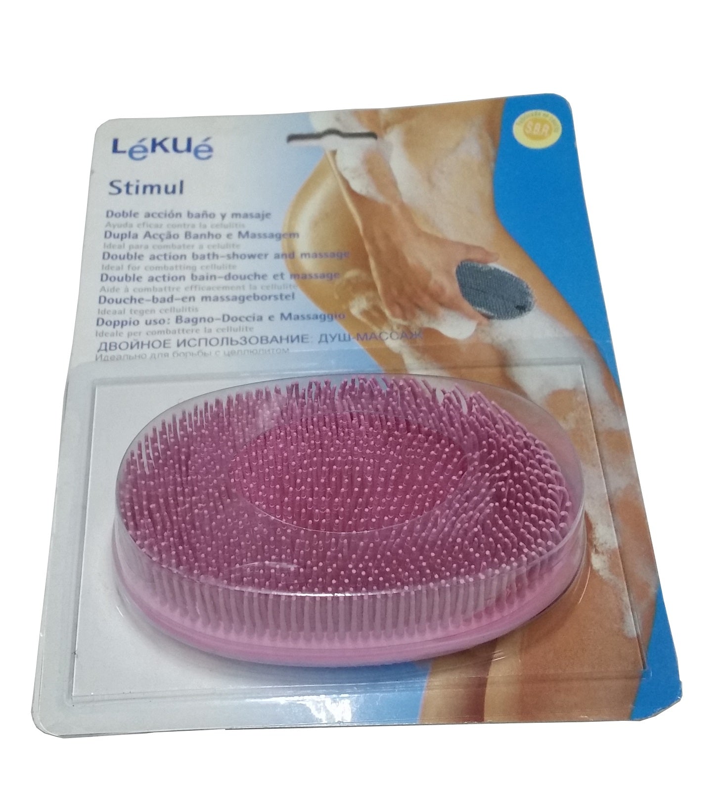 CEPILLO MASAJEADOR CUERPO LEKUE