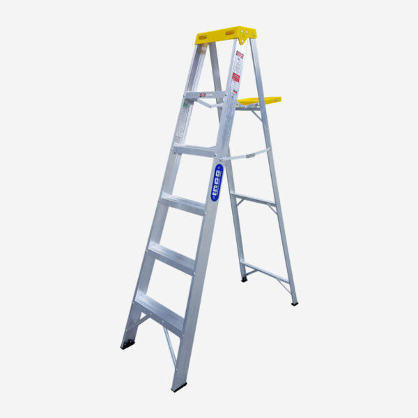 ESCALERA TIJERA INCO ALUMINIO 2.44 MT AMARILL