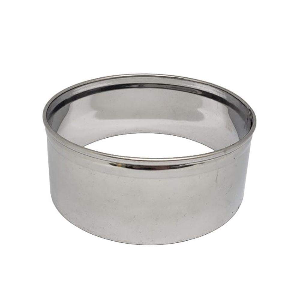 CORTA MASA SIN ASA 12 CM INOX