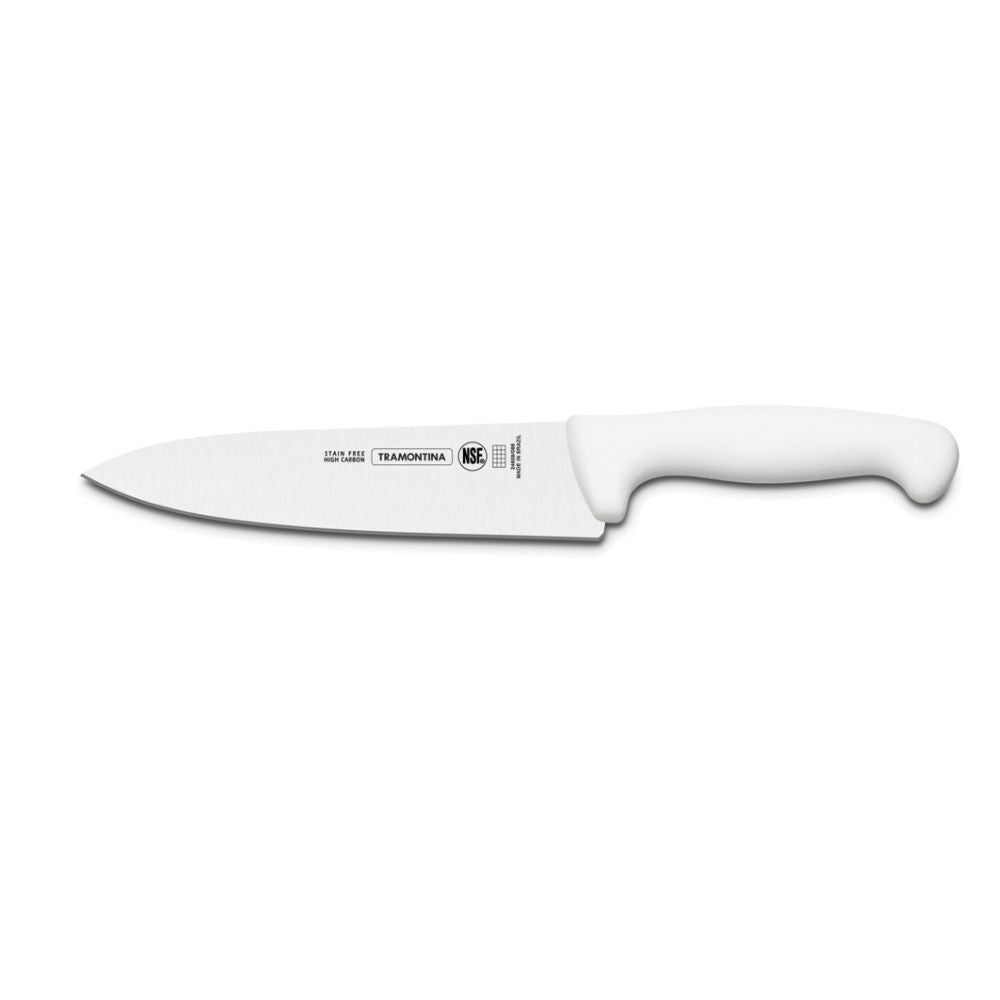 CUCHILLO CARNE 8" BLANCO PROFESIONAL TRAMONTINA