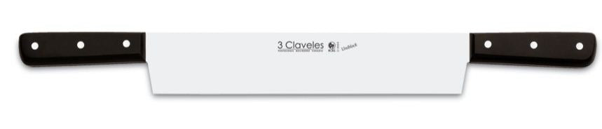 CUCHILLO QUESO 2 MANGOS 30 CM REF 1138 3 CLAVELES