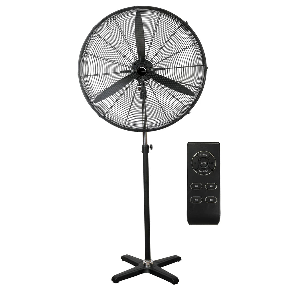 VENTILADOR PEDESTAL NEGRO 30" AIROLITE V30D2R