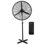 VENTILADOR PEDESTAL NEGRO 30