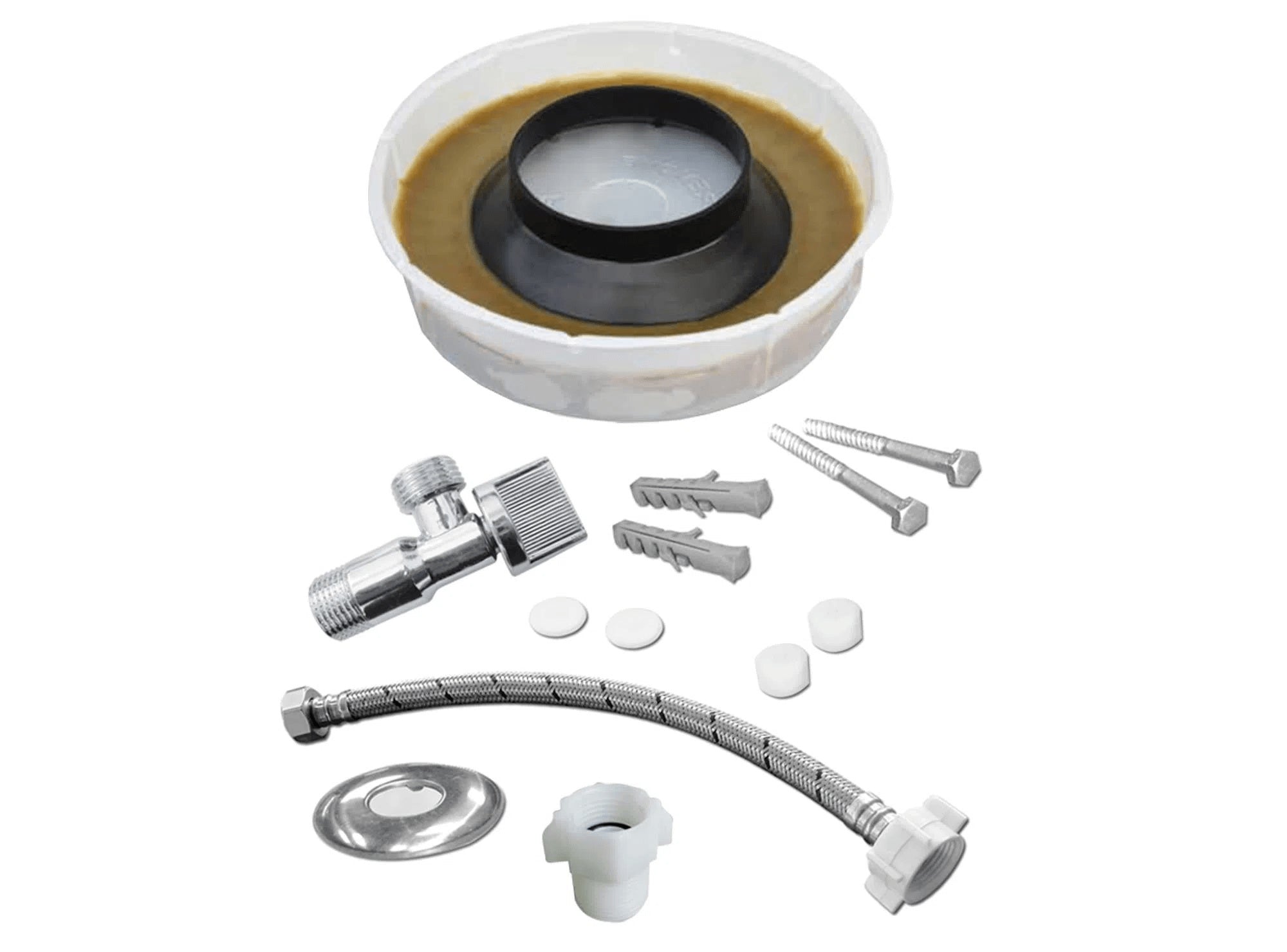 KIT INST. PARA WC DESCARGA PISO FANALOZA