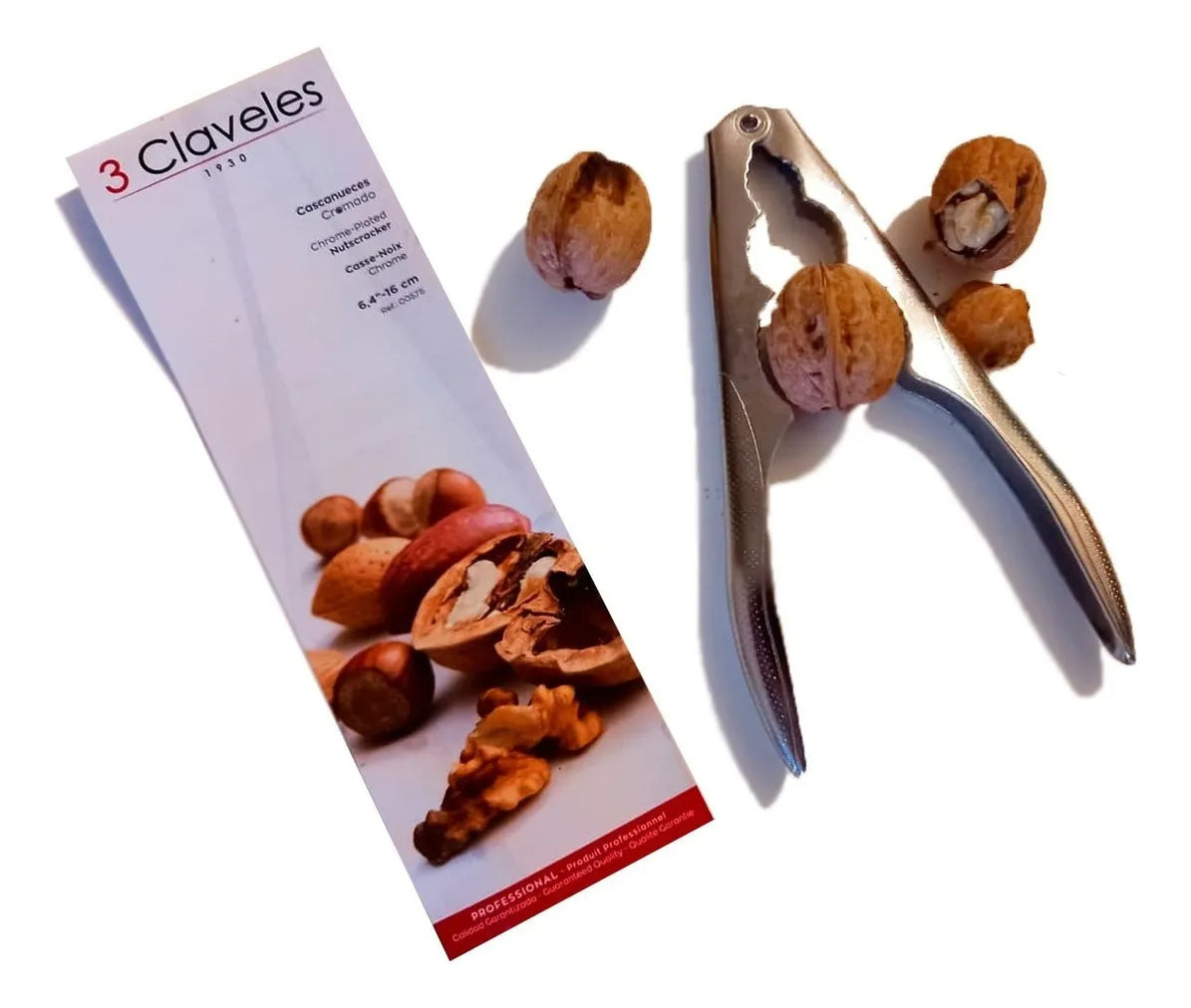 ROMPENUECES CROMADO REF 575 3 CLAVELES