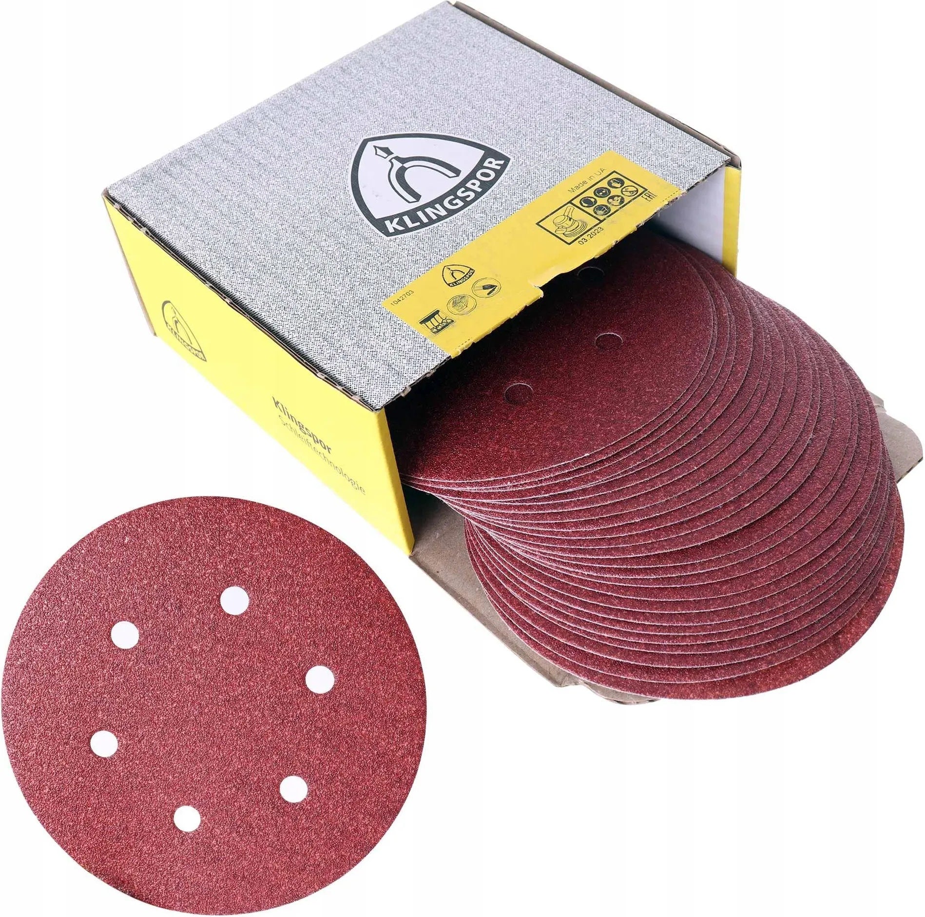 DISCO LIJA VELCRO 6" PS 22K 6 PERF #60