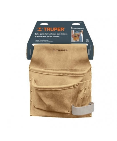 CINTURON PORTA HERRAMIENTAS TRUPER #11533 POCA-6